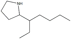 2-(heptan-3-yl)pyrrolidine Struktur