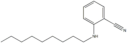 2-(nonylamino)benzonitrile Struktur