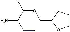 2-(oxolan-2-ylmethoxy)pentan-3-amine Struktur