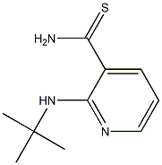 2-(tert-butylamino)pyridine-3-carbothioamide Struktur