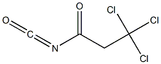 2,2,2-trichloroethanecarbonyl isocyanate Struktur