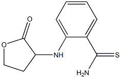 2-[(2-oxooxolan-3-yl)amino]benzene-1-carbothioamide Struktur