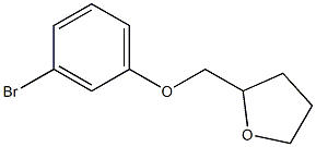 2-[(3-bromophenoxy)methyl]tetrahydrofuran Struktur