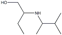 2-[(3-methylbutan-2-yl)amino]butan-1-ol Struktur