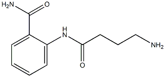 2-[(4-aminobutanoyl)amino]benzamide Struktur