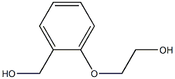 2-[2-(hydroxymethyl)phenoxy]ethan-1-ol Struktur