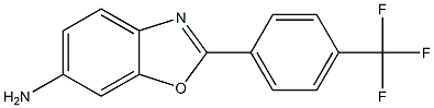 2-[4-(trifluoromethyl)phenyl]-1,3-benzoxazol-6-amine Struktur