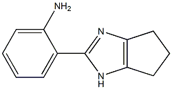 2-{1H,4H,5H,6H-cyclopenta[d]imidazol-2-yl}aniline Struktur