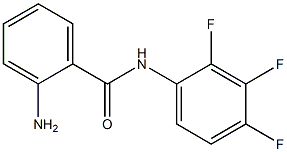 2-amino-N-(2,3,4-trifluorophenyl)benzamide Struktur