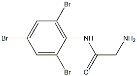 2-amino-N-(2,4,6-tribromophenyl)acetamide Struktur