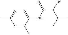 2-bromo-N-(2,4-dimethylphenyl)-3-methylbutanamide Struktur