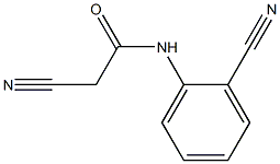 2-cyano-N-(2-cyanophenyl)acetamide Struktur