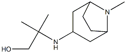 2-methyl-2-({8-methyl-8-azabicyclo[3.2.1]octan-3-yl}amino)propan-1-ol Struktur