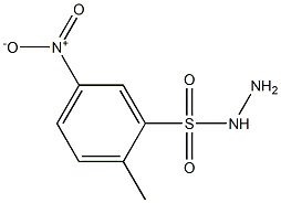 2-methyl-5-nitrobenzene-1-sulfonohydrazide Struktur