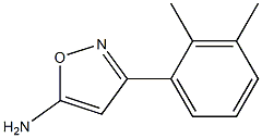 3-(2,3-dimethylphenyl)-1,2-oxazol-5-amine Struktur