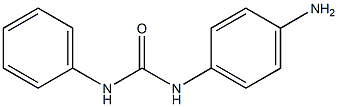 3-(4-aminophenyl)-1-phenylurea Struktur