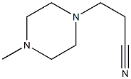 3-(4-methylpiperazin-1-yl)propanenitrile Struktur