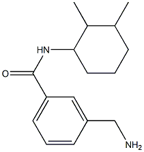 3-(aminomethyl)-N-(2,3-dimethylcyclohexyl)benzamide Struktur