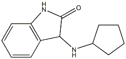 3-(cyclopentylamino)-2,3-dihydro-1H-indol-2-one Struktur