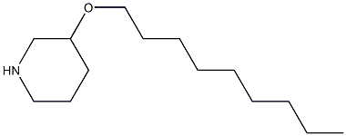 3-(nonyloxy)piperidine Struktur