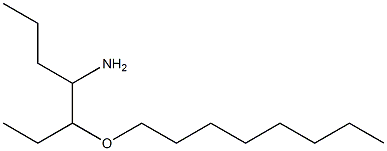 3-(octyloxy)heptan-4-amine Struktur