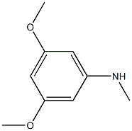 3,5-dimethoxy-N-methylaniline Struktur