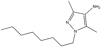 3,5-dimethyl-1-octyl-1H-pyrazol-4-amine Struktur