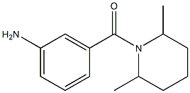 3-[(2,6-dimethylpiperidin-1-yl)carbonyl]aniline Struktur