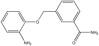 3-[(2-aminophenoxy)methyl]benzamide Struktur