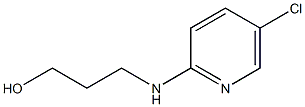 3-[(5-chloropyridin-2-yl)amino]propan-1-ol Struktur