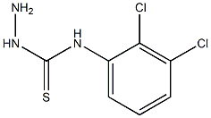 3-amino-1-(2,3-dichlorophenyl)thiourea Struktur