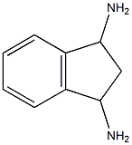 3-amino-2,3-dihydro-1H-inden-1-ylamine Struktur