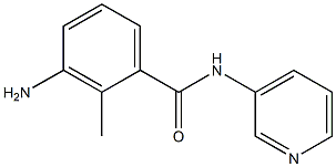 3-amino-2-methyl-N-pyridin-3-ylbenzamide Struktur