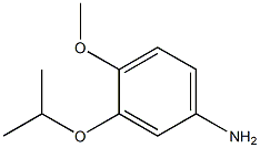 3-isopropoxy-4-methoxyaniline Struktur