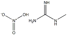 3-methylguanidine nitric acid Struktur