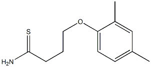 4-(2,4-dimethylphenoxy)butanethioamide Struktur