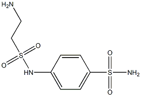 4-(2-aminoethane-1-sulfonamido)benzene-1-sulfonamide Struktur