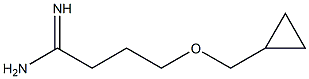 4-(cyclopropylmethoxy)butanimidamide Struktur