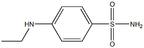 4-(ethylamino)benzene-1-sulfonamide Struktur