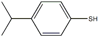 4-(propan-2-yl)benzene-1-thiol Struktur