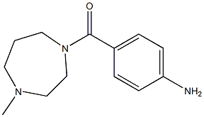 4-[(4-methyl-1,4-diazepan-1-yl)carbonyl]aniline Struktur