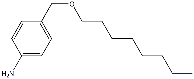 4-[(octyloxy)methyl]aniline Struktur