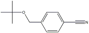 4-[(tert-butoxy)methyl]benzonitrile Struktur