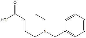 4-[benzyl(ethyl)amino]butanoic acid Struktur