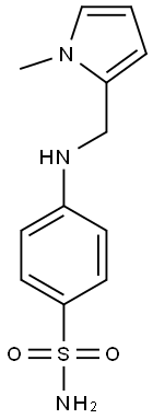 4-{[(1-methyl-1H-pyrrol-2-yl)methyl]amino}benzene-1-sulfonamide Struktur