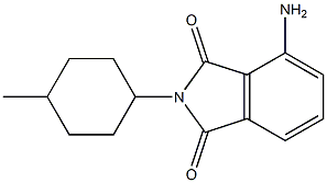 4-amino-2-(4-methylcyclohexyl)-2,3-dihydro-1H-isoindole-1,3-dione Struktur