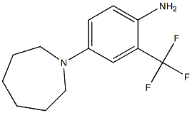 4-azepan-1-yl-2-(trifluoromethyl)aniline Struktur