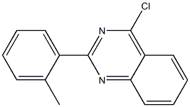 4-chloro-2-(2-methylphenyl)quinazoline Struktur