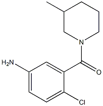 4-chloro-3-[(3-methylpiperidin-1-yl)carbonyl]aniline Struktur