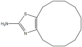 4H,5H,6H,7H,8H,9H,10H,11H,12H,13H-cyclododeca[d][1,3]thiazol-2-amine Struktur